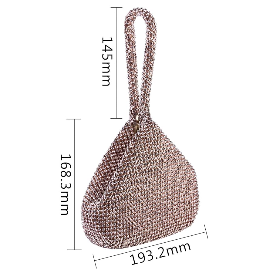 CROWN GUIDE Women's Vintage Evening Bags Clutches Bling